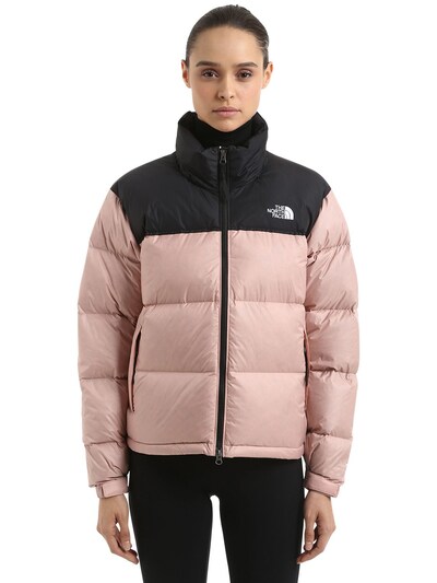 the north face women's 1996 retro nuptse jacket in pink