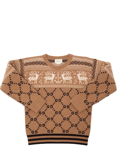 supreme jacquard sweater