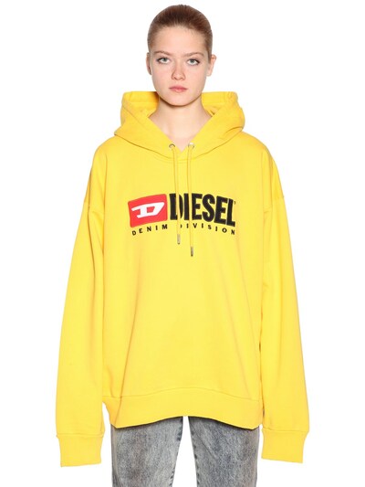 diesel yellow sweatshirt