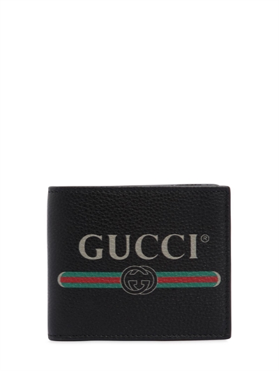 GUCCI - VINTAGE LOGO LEATHER WALLET