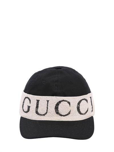 gucci baseball cap black