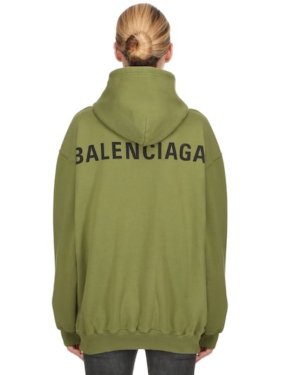 balenciaga hoodie fit