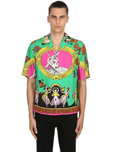 versace short sleeve shirt