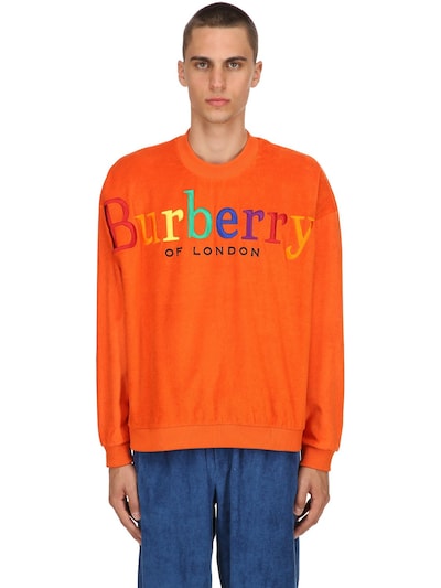 Burberry Orange Sweatshirt Top Sellers, 54% OFF | www.gruposincom.es