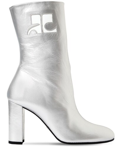 courreges white boots