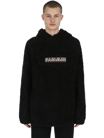 napapijri telve polar hoodie sweatshirt