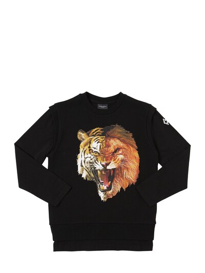 marcelo burlon tiger sweatshirt