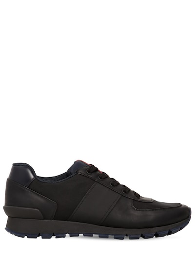 prada match race runner sneakers
