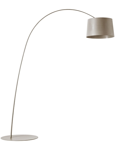 Foscarini Twiggy Led Floor Lamp Grey Luisaviaroma