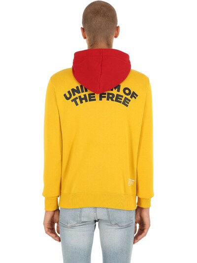 yellow g star hoodie