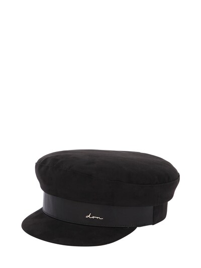 black sailor cap