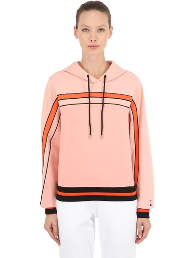 salmon color sweatshirt