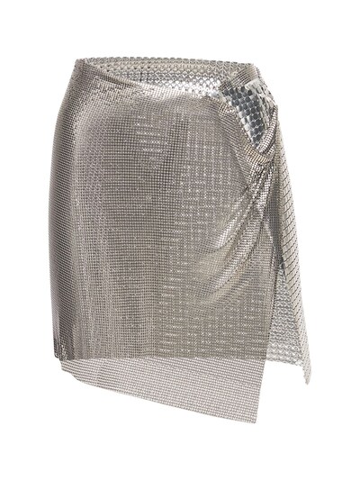 metallic mesh skirt