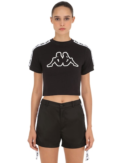 kappa cropped shirt