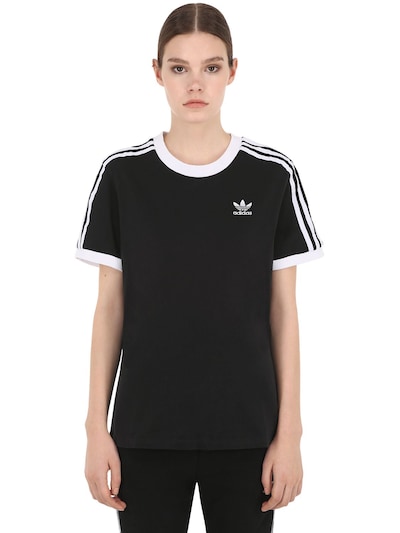 adidas originals striped t shirt