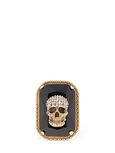 Alexander McQueen - Gemstone skull ring 