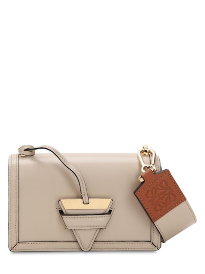 loewe barcelona small leather shoulder bag