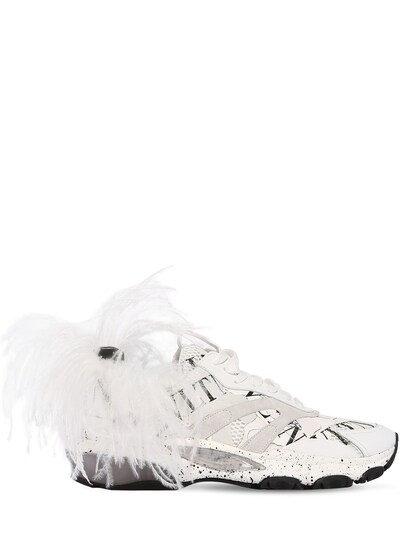 Valentino - Bounce leather sneakers w 