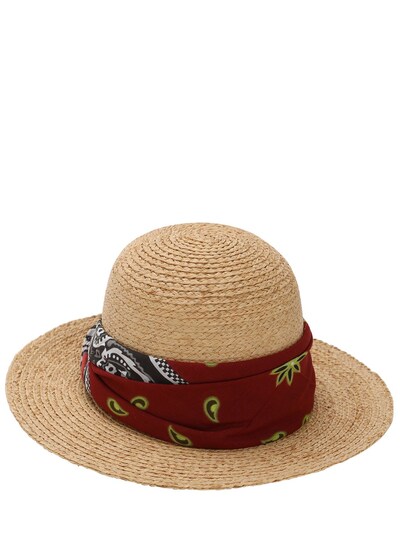 borsalino straw fedora hats