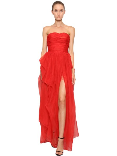 Red Organza Dress