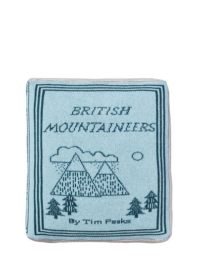 Donna Wilson Mountaineers Lambswool Pillow Blue Luisaviaroma