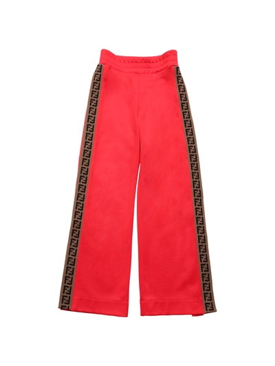Fendi - Logo bands triacetate pants 