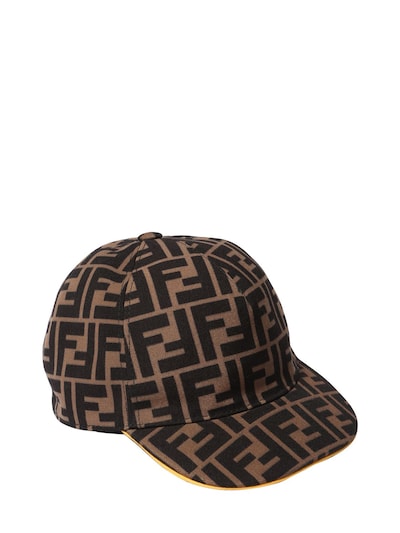 fendi logo cap