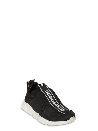 Dsquared2 - Slip-on sneakers w/ elastic bands - Red | Luisaviaroma