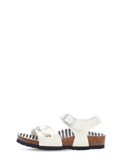 white patent leather birkenstocks