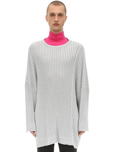 raf simons oversized sweater