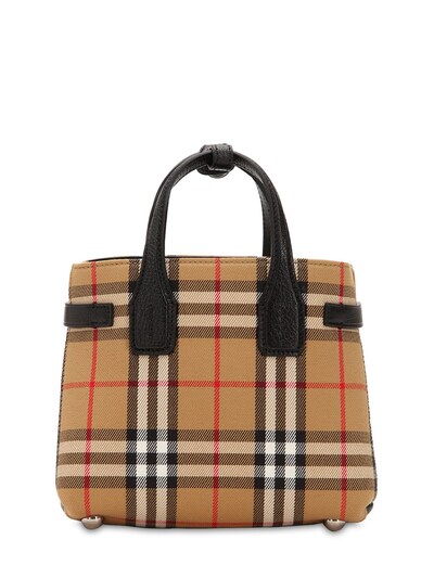 burberry baby banner leather bag