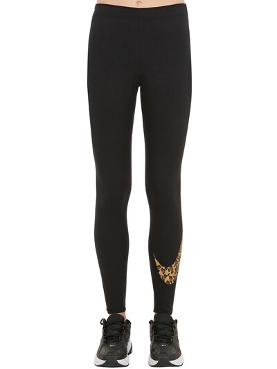 nike leopard leggings