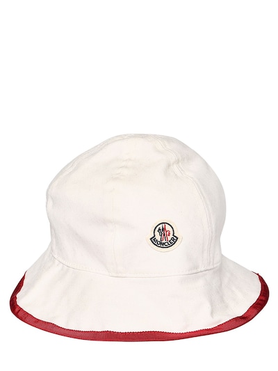 Moncler - Logo cotton gabardine hat 