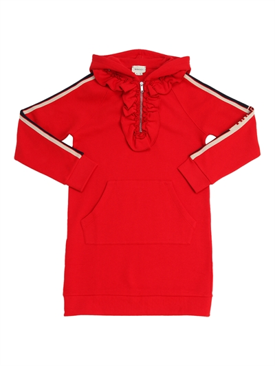 sweatshirt dress red