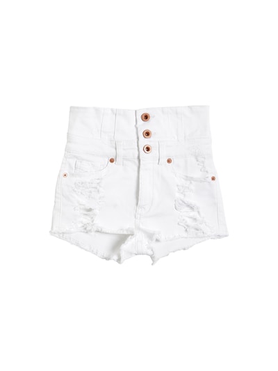 kids high waisted shorts