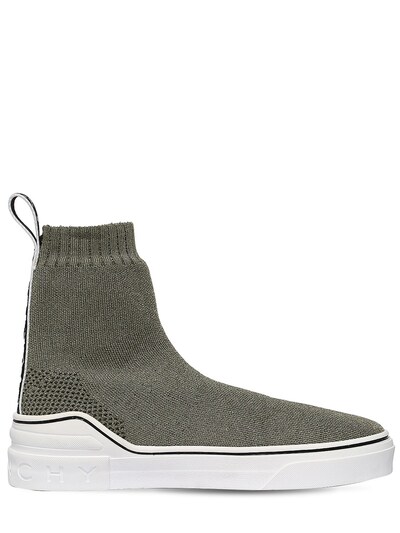 30mm george v lurex knit sneakers 