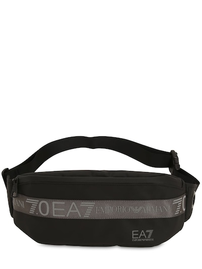 Ea7 Emporio Armani - Logo nylon belt 