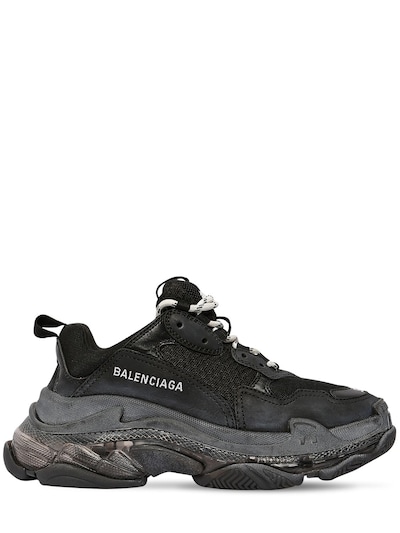 balenciaga triple s white goat