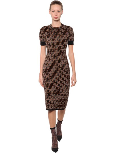 fendi knit dress