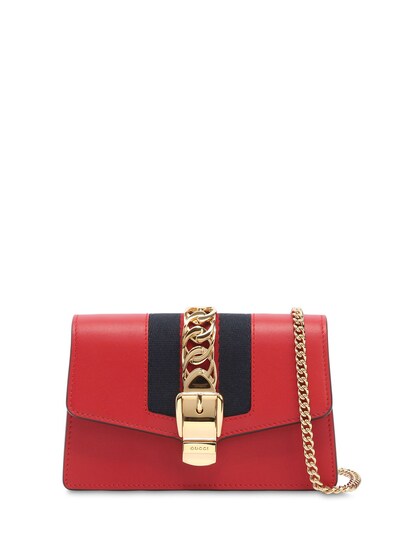 gucci mini sylvie chain shoulder bag