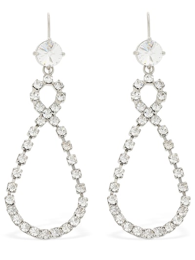 miu miu crystal earrings