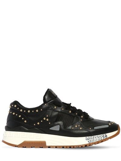 versace studded shoes