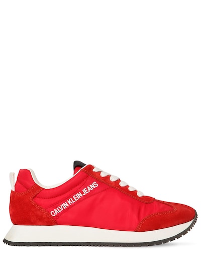 calvin klein shoes red