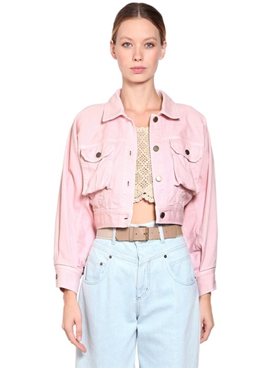 alberta ferretti denim jacket