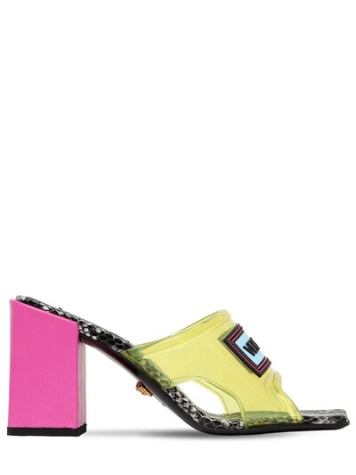 versace plexi sandals