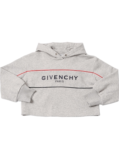 Givenchy - Cropped cotton sweatshirt 