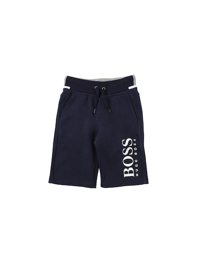 hugo boss cotton shorts