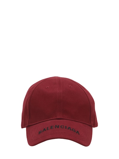 balenciaga red hat