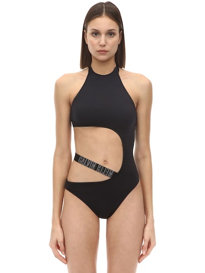 Calvin Klein Plunge One Piece Swimsuit