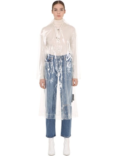 transparent raincoat